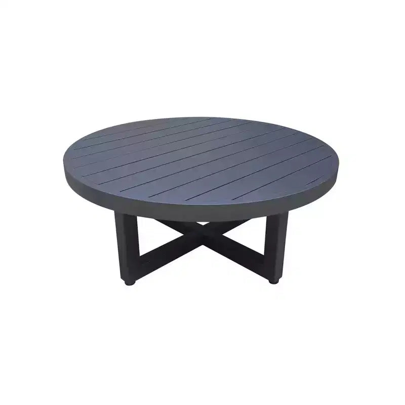 Ensemble de conversation d'extérieur 3 pièces International Concepts avec canapé, table basse et fauteuil pivotant en corde d'abaca tressée