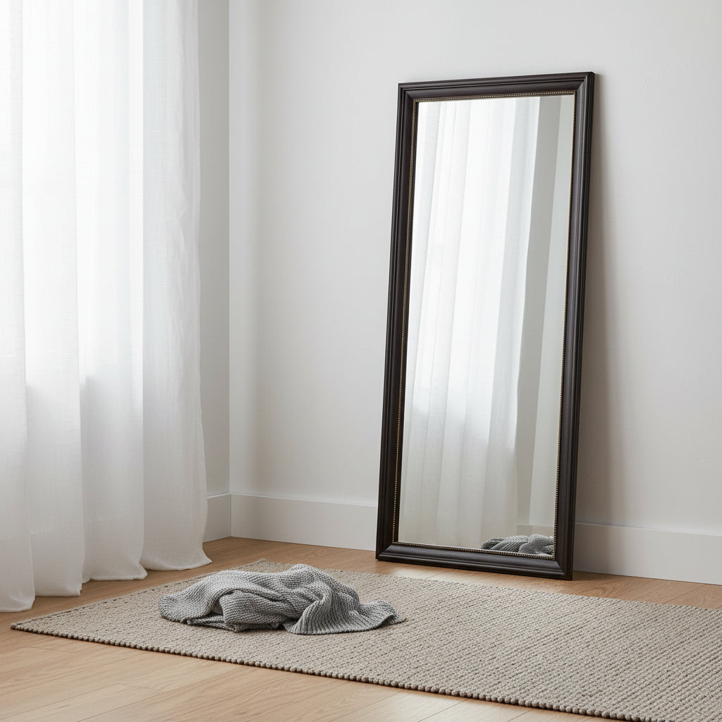 29" x 65" Accent Bronze Full Length Leaner Mirror