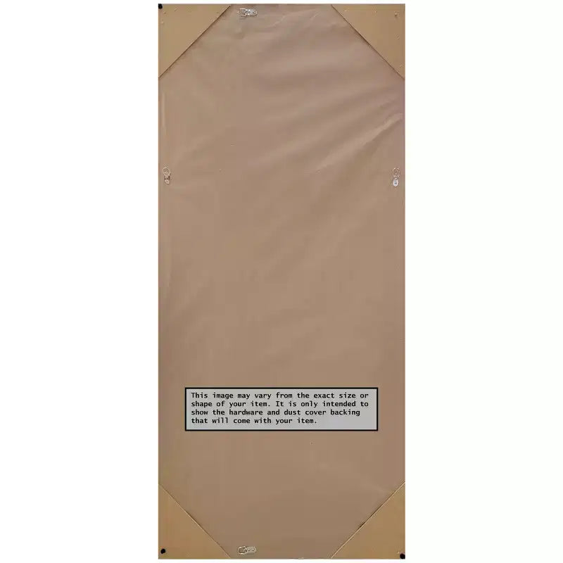 29" x 65" Accent Bronze Full Length Leaner Mirror