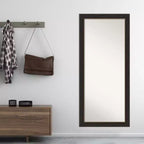 Miroir pleine longueur à poser, bronze Accent, 29 x 65 po