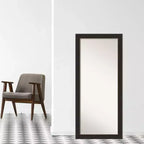 Miroir pleine longueur à poser, bronze Accent, 29 x 65 po
