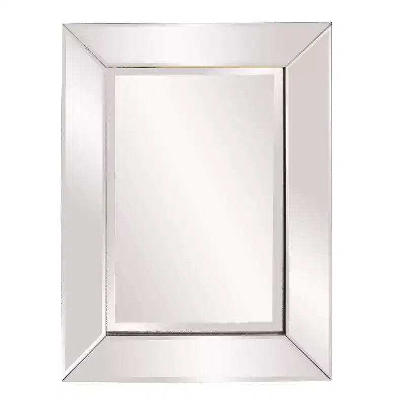 Howard Elliott 24"x18" Camden Rectangular Wall and Accent Mirror: Modern Style, Wood Frame, No Assembly Required