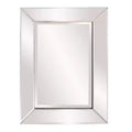 Howard Elliott 24"x18" Camden Rectangular Wall and Accent Mirror: Modern Style, Wood Frame, No Assembly Required