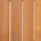 GDFStudio Deborah Ensemble Canapé et Table Basse d'Extérieur en Bois d'Acacia avec Coussins