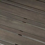 Christopher Knight Home Keith Canapé d'angle d'extérieur en bois d'acacia 8 places avec coussins