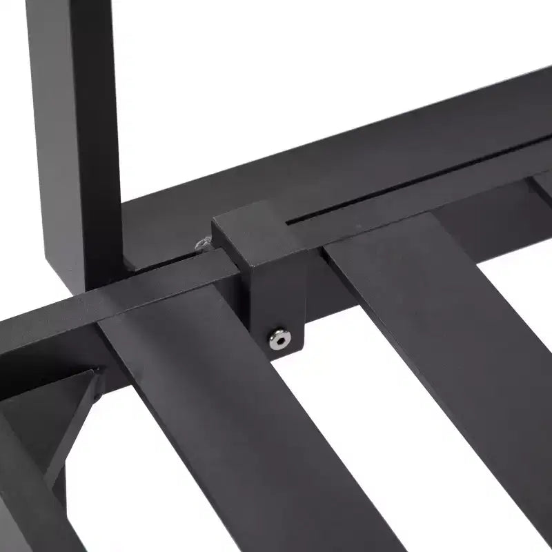 LeisureMod Hamilton, ensemble de 4 fauteuils de patio en aluminium, chaises d'extérieur modernes avec coussins, sièges résistants aux intempéries pour patio, terrasse, véranda