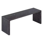 Ensemble de salle à manger 3 pièces style ferme, table de salle à manger et 2 bancs pour salle à manger, cuisine et salon - ModernLuxe