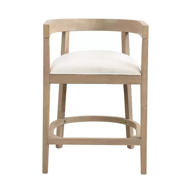 Ensemble de salle à manger Christopher Knight Home Ember 5 pièces en métal et hévéa, hauteur comptoir