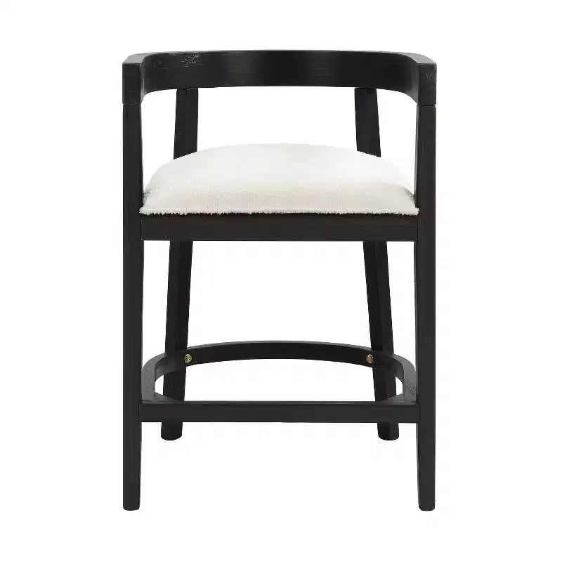 Ensemble de salle à manger Christopher Knight Home Ember 5 pièces en métal et hévéa, hauteur comptoir