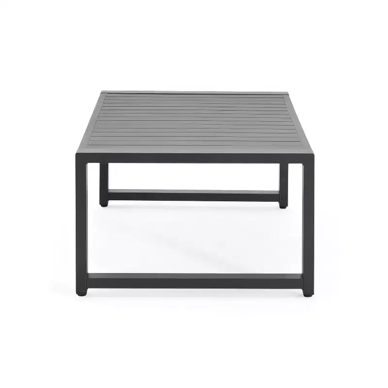 Christopher Knight Home Thorne Ensemble de conversation moderne en aluminium à 4 places pour l'extérieur