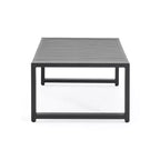 Christopher Knight Home Thorne Ensemble de conversation moderne en aluminium à 4 places pour l'extérieur