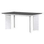 Ensemble table de salle à manger 7 pièces Whisen avec 6 chaises rembourrées