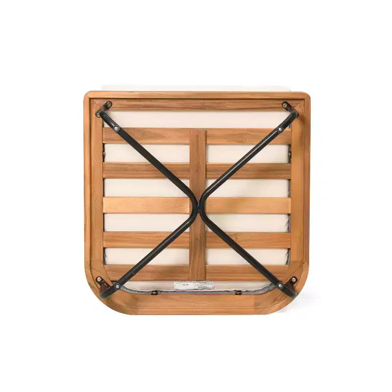 Christopher Knight Home Raphael Ensemble de canapés modulables d'extérieur 4 pièces en corde et acacia (table non incluse)