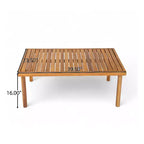 Christopher Knight Home Negley – Salon de jardin 2 pièces en bois d'acacia et corde avec coussins résistants à l'eau