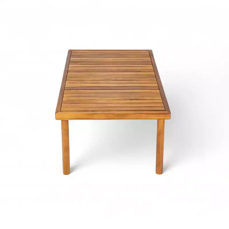 Christopher Knight Home Negley – Salon de jardin 2 pièces en bois d'acacia et corde avec coussins résistants à l'eau
