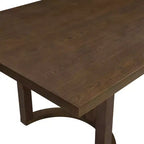 Ensemble de salle à manger 7 pièces Christopher Knight Home Keira moderne en rotin et bois d'hévéa rembourré