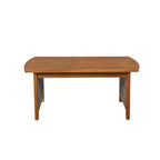 Christopher Knight Home Valentina Ensemble de 4 meubles de patio en bois d'acacia tressé de style rustique avec coussins