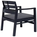 vidaXL Salon de jardin 4 pcs anthracite plastique moyen léger
