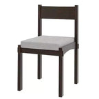 Ensemble de salle à manger rétro 7 pièces Whisen avec chaises rembourrées