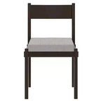 Ensemble de salle à manger rétro 7 pièces Whisen avec chaises rembourrées
