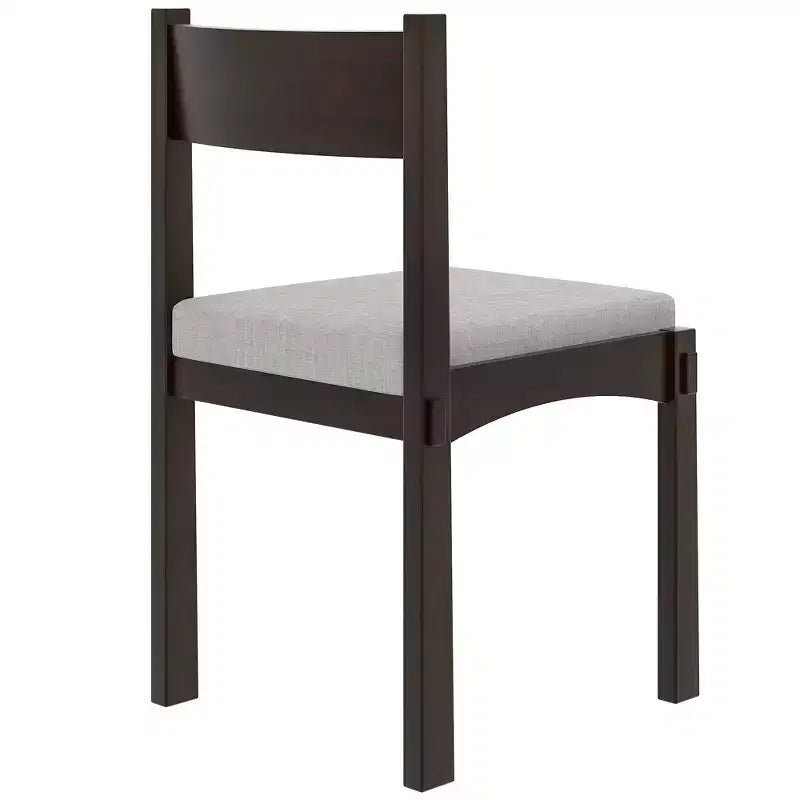 Ensemble de salle à manger rétro 7 pièces Whisen avec chaises rembourrées