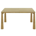 Ensemble de salle à manger rétro 7 pièces Whisen avec chaises rembourrées