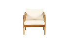 Christopher Knight Home Ignis Ensemble de conversation Boho 5 pièces en bois d'acacia et rotin synthétique avec coussins et table basse à lattes