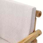 Ensemble de conversation Karl Home Patio 4 pièces en bois