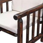 Ensemble de conversation Karl Home Patio 4 pièces en bois