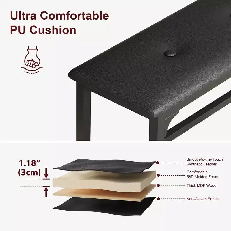 63 Ensemble table à manger extensible, idéal pour les petits espaces, places pour 6-8 personnes