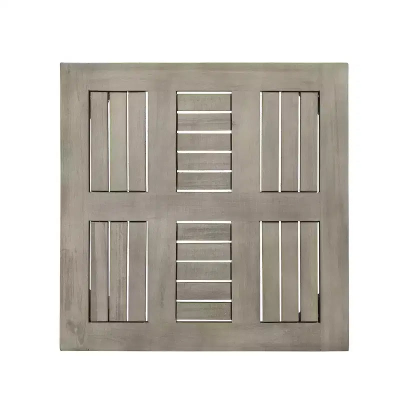 GDFStudio Savannah Ensemble de conversation 3 pièces en bois d'acacia et osier d'extérieur