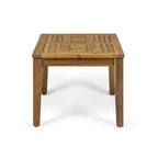 GDFStudio Savannah Ensemble de conversation 3 pièces en bois d'acacia et osier d'extérieur