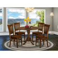 HomeStock Belmont Kitchen Nook Dining Table Set, Espresso