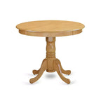 HomeStock Belmont – Ensemble de 5 pièces pour cuisine avec une table à manger et 4 chaises en bois, couleur chêne