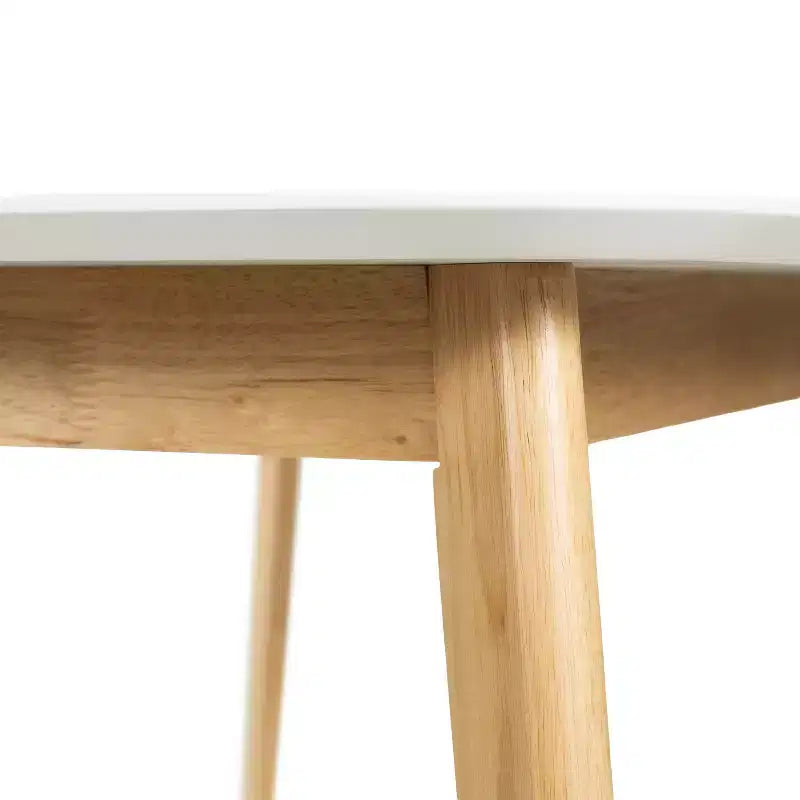 Ensemble de salle à manger Christopher Knight Home Sabrina, 5 pièces, en bois d'hévéa rembourré, de style moderne du milieu du siècle