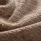 Ensemble de canapé d'angle en forme de L avec pouf, canapé 3 places en chenille avec assise extra-large et USB, 110