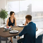 Ensemble de table de bistrot de ferme 3 pièces pour 2 avec étagères de rangement, table hauteur comptoir et 2 chaises en cuir PU, ensemble de table de salle à manger de cuisine