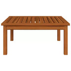 vidaXL Salon de jardin modulaire avec coussins en bois d'acacia massif