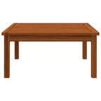vidaXL Salon de jardin modulaire avec coussins en bois d'acacia massif