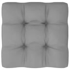 vidaXL Salon de jardin en pin massif naturel, 100 % polyester Modulable