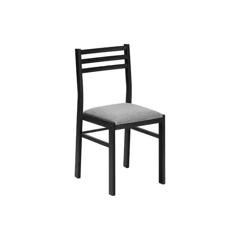 Ensemble table de salle à manger 3 pièces Homy Casa avec 2 chaises abattantes - Meuble de cuisine compact