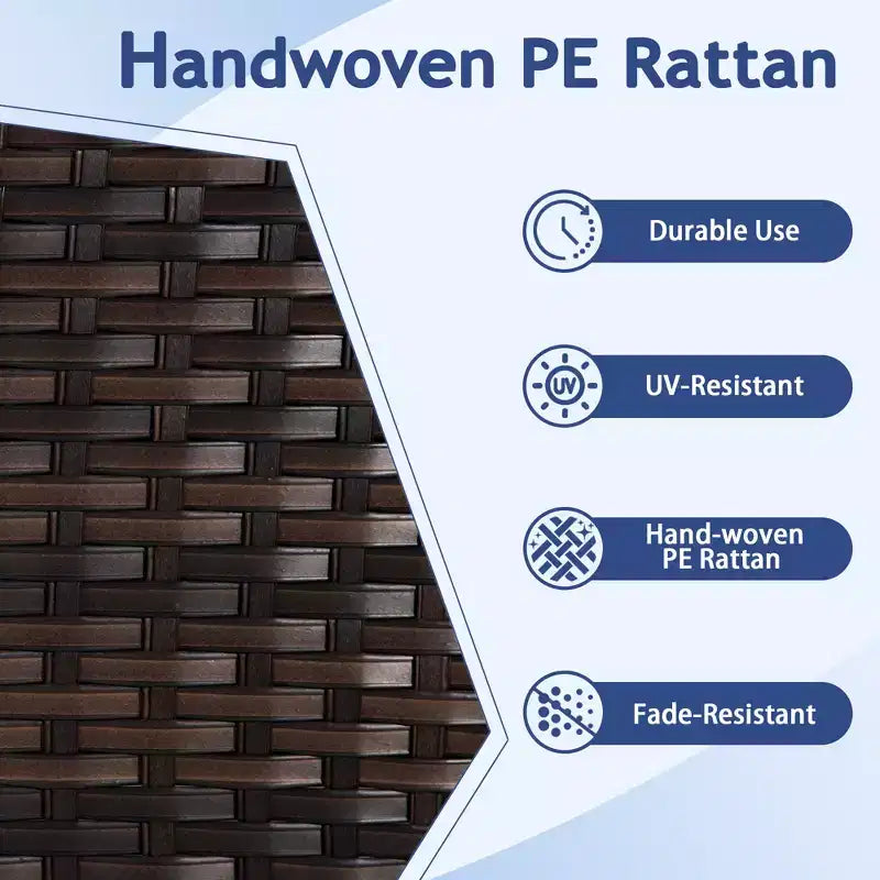 Ensemble de conversation d'extérieur UPTIOT 5 pièces