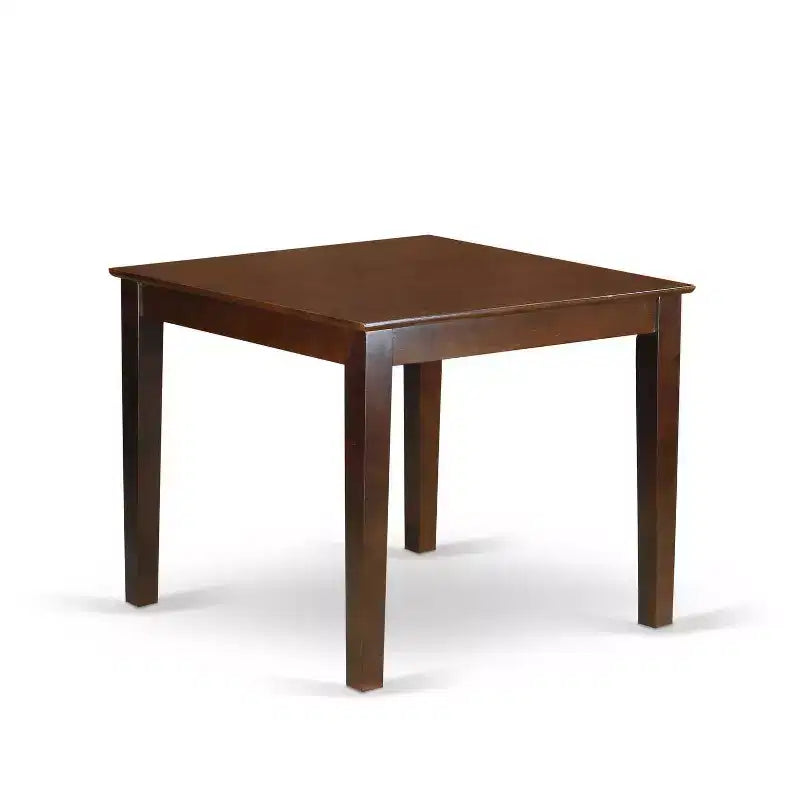 Ensemble de table de cuisine vintage - Table carrée de 91 cm avec 2 chaises Parsons - Ensemble de salle à manger rétro