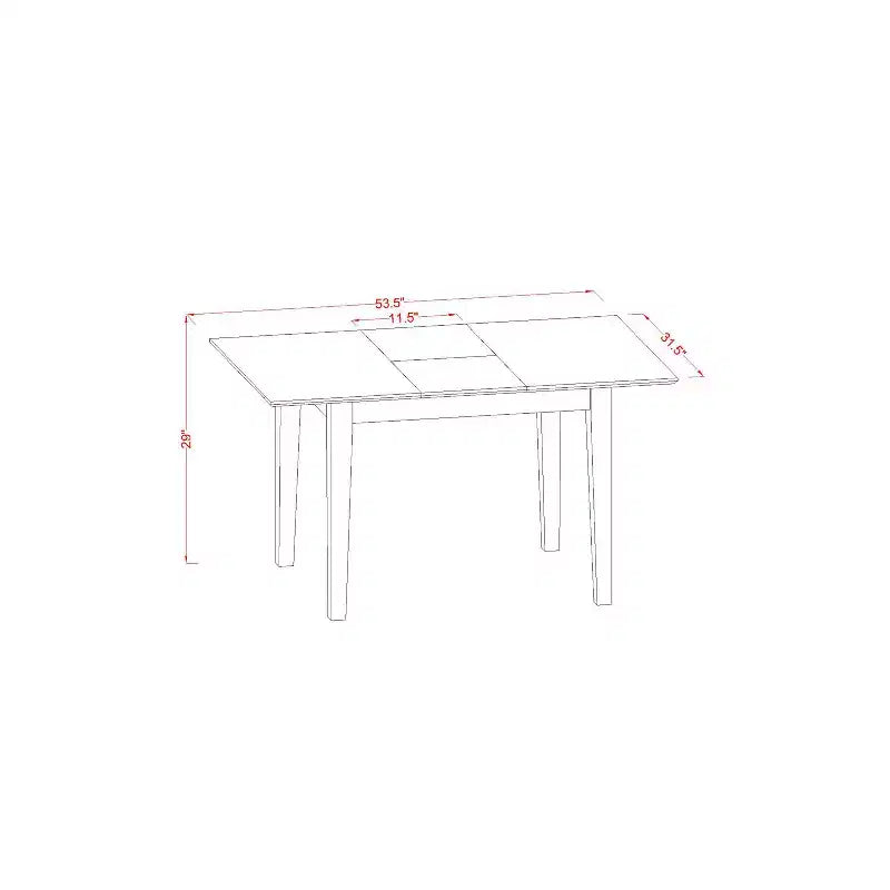 Ensemble de salle à manger avec chaises - Table de cuisine, table et chaises de salle à manger modernes