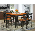 Ensemble de salle à manger hauteur comptoir - Table et 8 chaises - Mobilier de bar moderne