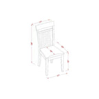 Ensemble de salle à manger - Table et chaises de cuisine - Petits meubles de salle à manger - Design moderne