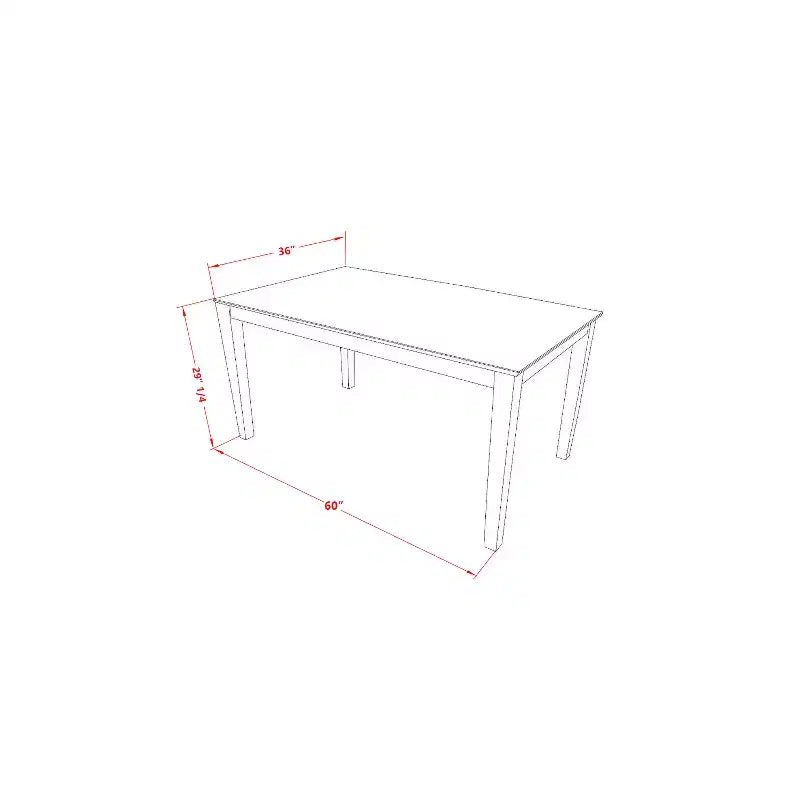Ensemble de salle à manger hauteur comptoir - Table de bar et tabourets de bar - Ensemble de cuisine moderne - Fini chêne