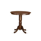 Ensemble de salle à manger hauteur comptoir - Table et 4 chaises - Meubles de cuisine et de salle à manger modernes