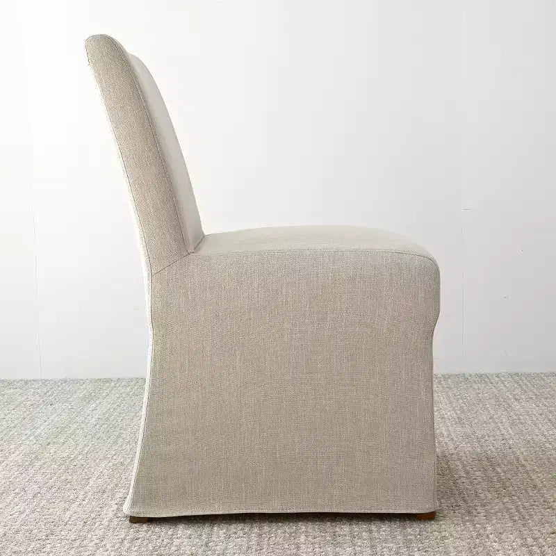 Ensemble table et chaises de salle à manger 3 pièces, table ronde de 89 cm avec chaises déhoussables rembourrées pour coin repas ou petit espace - Panipeachy