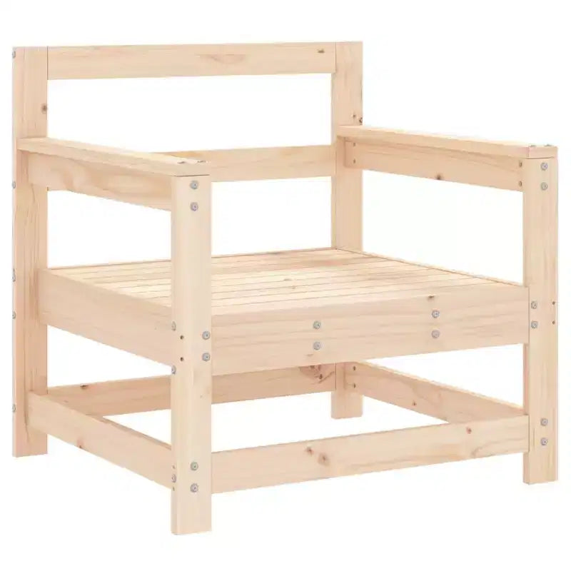 vidaXL Ensemble de jardin modulable Grand modèle en pin massif naturel